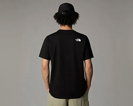 The North Face M Ss Easy Tee Erkek Outdoor Tişörtü NF0A8A6CJK31 Siyah