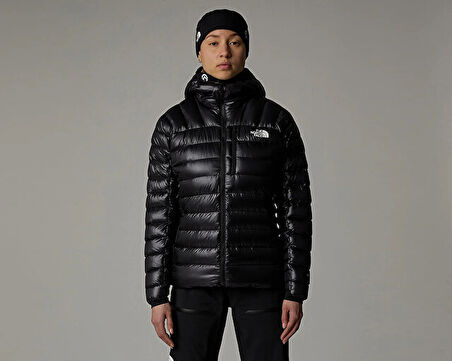 The North Face W Summit Breithorn Hoodie Kadın Outdoor Montu (800 Dolgu Kaz Tüyü) NF0A8805JK31 Siyah