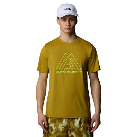 Ma 24/7 Erkek Yeşil Outdoor T-Shirt NF0A893ZECJ1