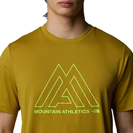 Ma 24/7 Erkek Yeşil Outdoor T-Shirt NF0A893ZECJ1