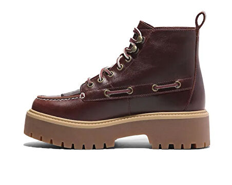 Timberland Stone Street Mid Lace Up Boot Kadın Günlük Bot TB0A27YZEIW1 Kırmızı