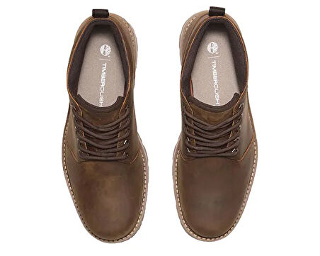 Tımberland Britton Road Mid Lace Up Waterproof Chuk Erkek Günlük Bot TB0A69TWEM61 Kahverengi