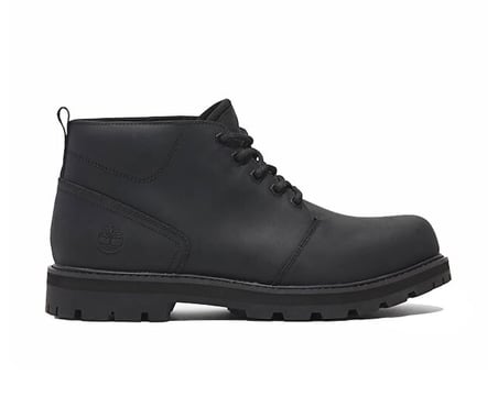 Timberland Britton Road Mid Lace Up Waterproof Chuk Erkek Günlük Bot TB0A69TWW021 Siyah