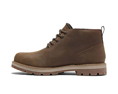Tımberland Britton Road Mid Lace Up Waterproof Chuk Erkek Günlük Bot TB0A69TWEM61 Kahverengi