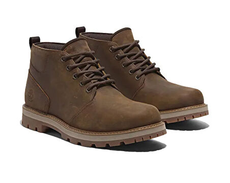 Tımberland Britton Road Mid Lace Up Waterproof Chuk Erkek Günlük Bot TB0A69TWEM61 Kahverengi