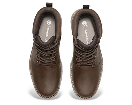 Tımberland Britton Road Mid Lace Up Waterproof Boot Erkek Günlük Bot TB0A69UHEM61 Kahverengi