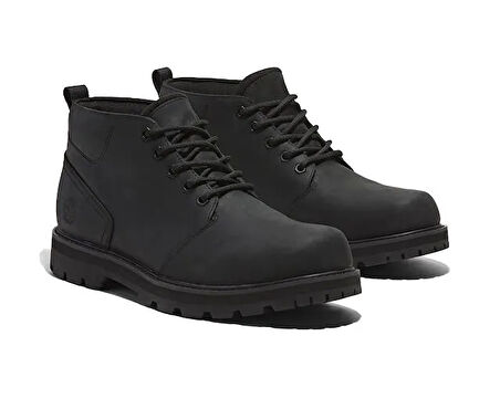 Tımberland Britton Road Mid Lace Up Waterproof Chuk Erkek Günlük Bot TB0A69TWW021 Siyah