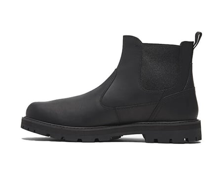 Timberland Britton Road Mid Chelsea Boot Erkek Günlük Bot TB0A6A4WW021 Siyah