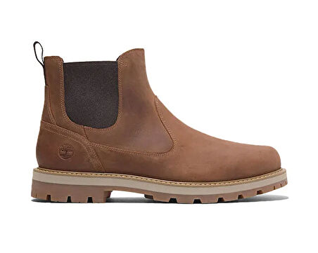 Tımberland Britton Road Mid Chelsea Boot Erkek Günlük Bot TB0A6A4WEM61 Kahverengi