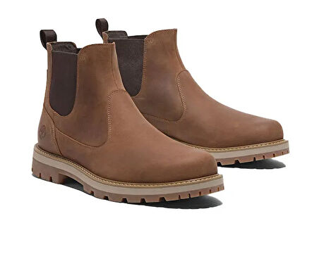 Tımberland Britton Road Mid Chelsea Boot Erkek Günlük Bot TB0A6A4WEM61 Kahverengi