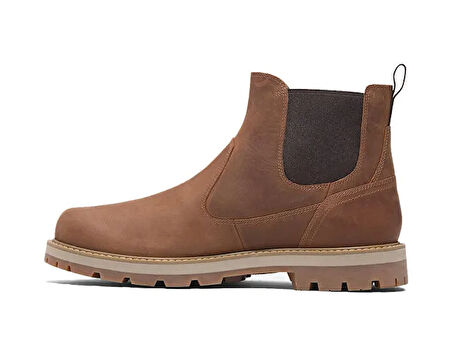 Tımberland Britton Road Mid Chelsea Boot Erkek Günlük Bot TB0A6A4WEM61 Kahverengi
