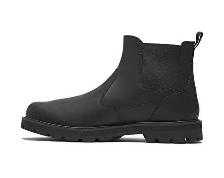 Timberland Britton Road Mid Chelsea Boot Erkek Günlük Bot TB0A6A4WW021 Siyah