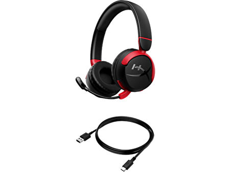 HYPERX Cloud Mini Wireless Bluetooth Kulak Üstü Kulaklık Siyah