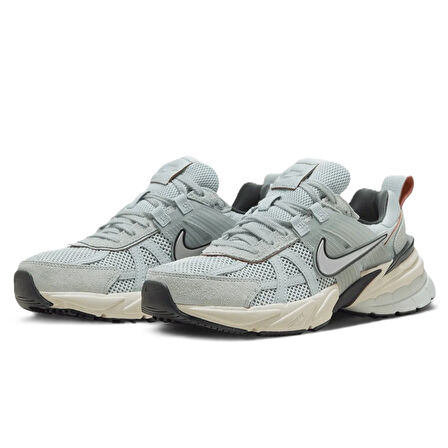 Nike V2K Run Leather Unisex Walking Shoes Green Hakiki Deri Unisex Yürüyüş Ayakkabısı Yeşil