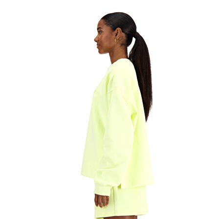 Hyper Density Kadın Sarı Günlük Stil Sweatshirt WT41556-LLT