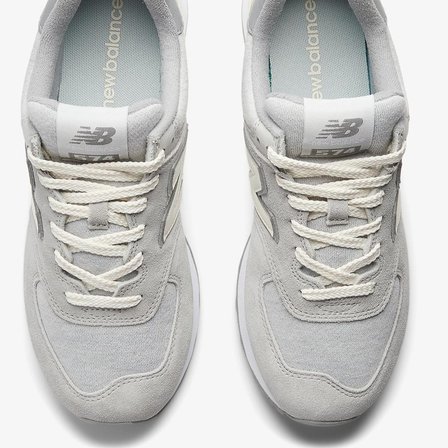 New Balance 574 Unisex Gray Leather Sneaker Günlük Hakiki Deri Spor Ayakkabı Gri