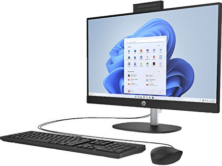 HP AIO 24-CR0052NT i5-1335U 8GB 512GB SSD 23.8 inç Full HD IPS Win 11 Home All In One Bilgisayar 80C29EA Siyah