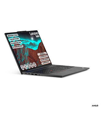 LENOVO THİNKPAD E16 GEN 1 AMD RYZEN™ 7 7730U 16 GB 512 GB SSD 16'' WUXGA IPS FREEDOS 21JT0017TX