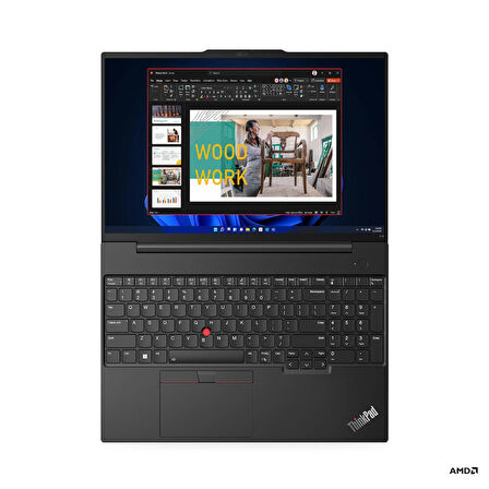  LENOVO THİNKPAD E16 GEN 1 AMD RYZEN™ 7 7730U 40 GB 512 GB SSD 16'' WUXGA IPS FREEDOS 21JT0017TX+405