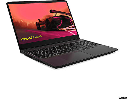 LENOVO Ideapad 3/Ryzen 5 5500H İşlemci/8GB RAM/512GB SSD/RTX 2050/15.6"/Win 11/Gaming Laptop 82K202A3TX