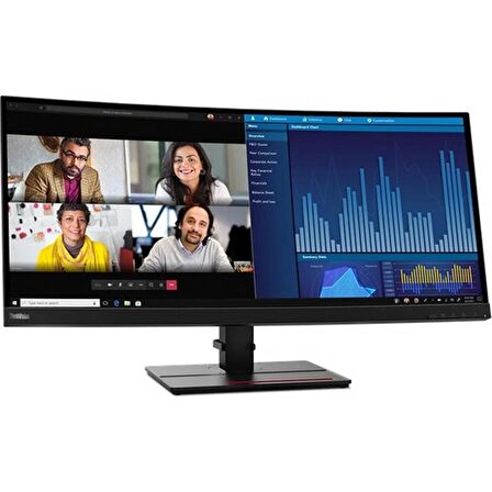 Lenovo Thinkvision P34W-20 3440X1440 Geniş Ekran Q Led Monitör