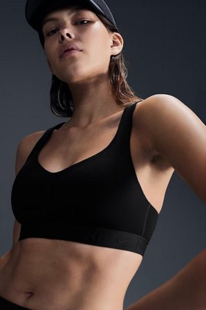 Nike Training Indy Dri Fit High Support Sports Bra Kadın Spor Sütyen Bra Siyah