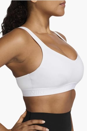 Nike Training Indy Dri Fit High Support Sports Bra Kadın Spor Sütyen Bra Beyaz