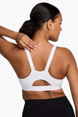 Nike Training Indy Dri Fit High Support Sports Bra Kadın Spor Sütyen Bra Beyaz