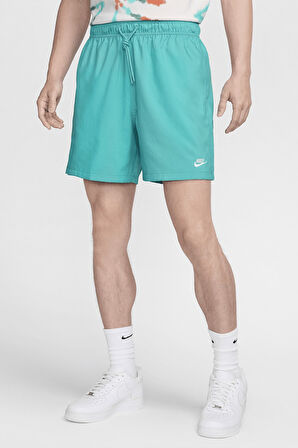 Nike Sportswear Club Flow Versatile Weave File Astarlı Erkek Şort Turkuaz