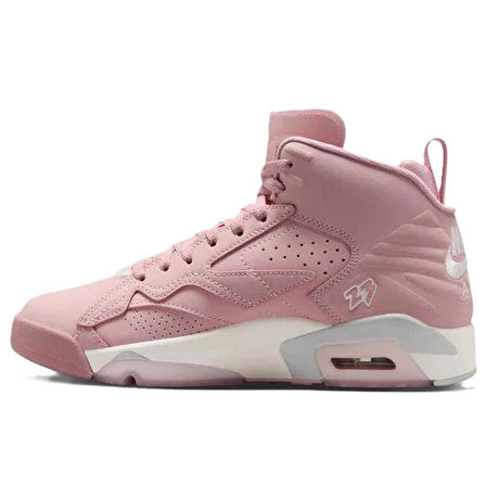 Nike Air Jordan MVP Leather Womens Basketball Shoes Pink Hakiki Deri Kadın Basketbol Ayakkabısı Pembe