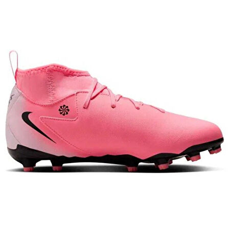 Nike Jr. Phantom Luna2 Academy FG/MG Çoraplı Çocuk Krampon Pembe