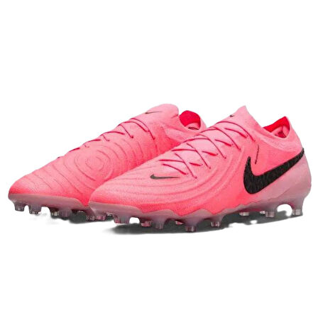 Nike Phantom GX II Elite AG-Pro Mens Football Shoes Pink Profesyonel Erkek Krampon Pembe 