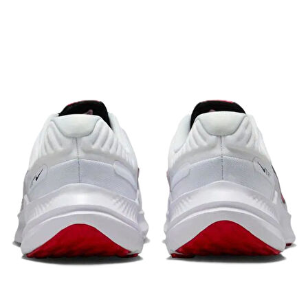 Nike Quest 5 Walk Running Shoes White Unisex Yürüyüş Koşu Ayakkabısı Beyaz Kırmızı Swoosh
