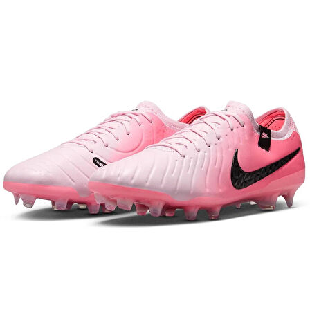 Nike Tiempo Legend 10 Elite FG Pro Soccer Shoes Çim Saha Kramponu Pembe