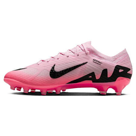 Nike Zoom Vapor 15 Elite AG Pro Erkek Profesyonel Krampon Pembe