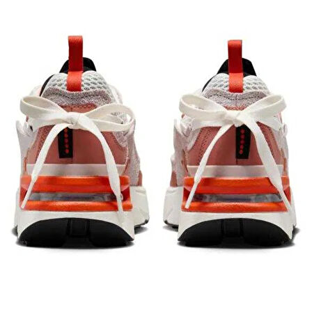 Nike Air Max Furyosa Sneaker White Platform Taban 4cm Kadın Günlük Spor Ayakkabı Krem Turuncu