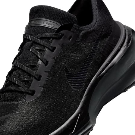 Nike Zoomx Invincible Run Flyknit 3 Road Running Erkek Koşu Antrenman Ayakkabısı Siyah