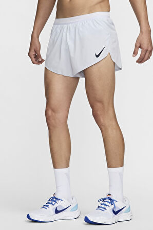 Nike AeroSwift Men's Dri Fit ADV 5cm (approx) Brief Lined Erkek Slip Astarlı Hafif Koşucu Şortu Açık Mavi