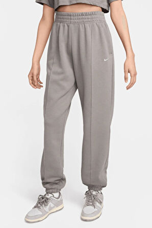 Nike Sportswear Fleece Loose Fit Women's Pant Kadın Bol Kesim Eşofman Altı Gri