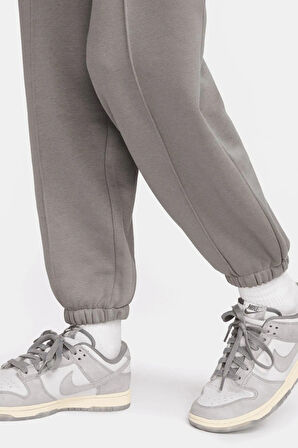 Nike Sportswear Fleece Loose Fit Women's Pant Kadın Bol Kesim Eşofman Altı Gri