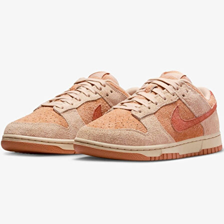 Nike Dunk Low Leather Sneaker Unisex Orange Shoes Hakiki Deri Günlük Spor Ayakkabı Turuncu