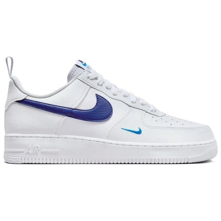 Nike Air Force 1 07 Unisex Sneaker White Unisex Günlük Spor Ayakkabı Beyaz Mavi