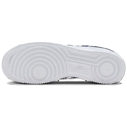 Nike Air Force 1 07 Unisex Sneaker White Unisex Günlük Spor Ayakkabı Beyaz Mavi