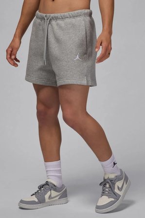 Nike Jordan Women's Jumpman Brooklyn Fleece Ft Short 24 Kadın Pamuklu Şort Gri