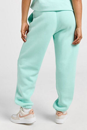 Nike Jordan Brooklyn Fleece Loose Fit Women's Jogger Kadın Eşofman Altı Su Yeşili