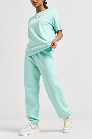 Nike Jordan Brooklyn Fleece Loose Fit Women's Jogger Kadın Eşofman Altı Su Yeşili