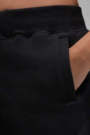Nike Jordan Flight Fleece Women's Diamond Shorts Kadın Pamuklu Şort Siyah