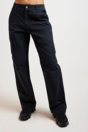 Nike Jordan Chicago Womens Pant Kadın Çok Cepli Eşofman Altı Siyah