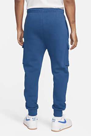 Nike Global Moto Sports Inspired Fleece Cargo Pant Blue Erkek Kargo Cepli Eşofman Altı Mavi