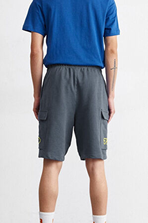 Nike Sportswear Men's France Terry  Cargo Shorts Erkek Kargo Cepli Şort Gri